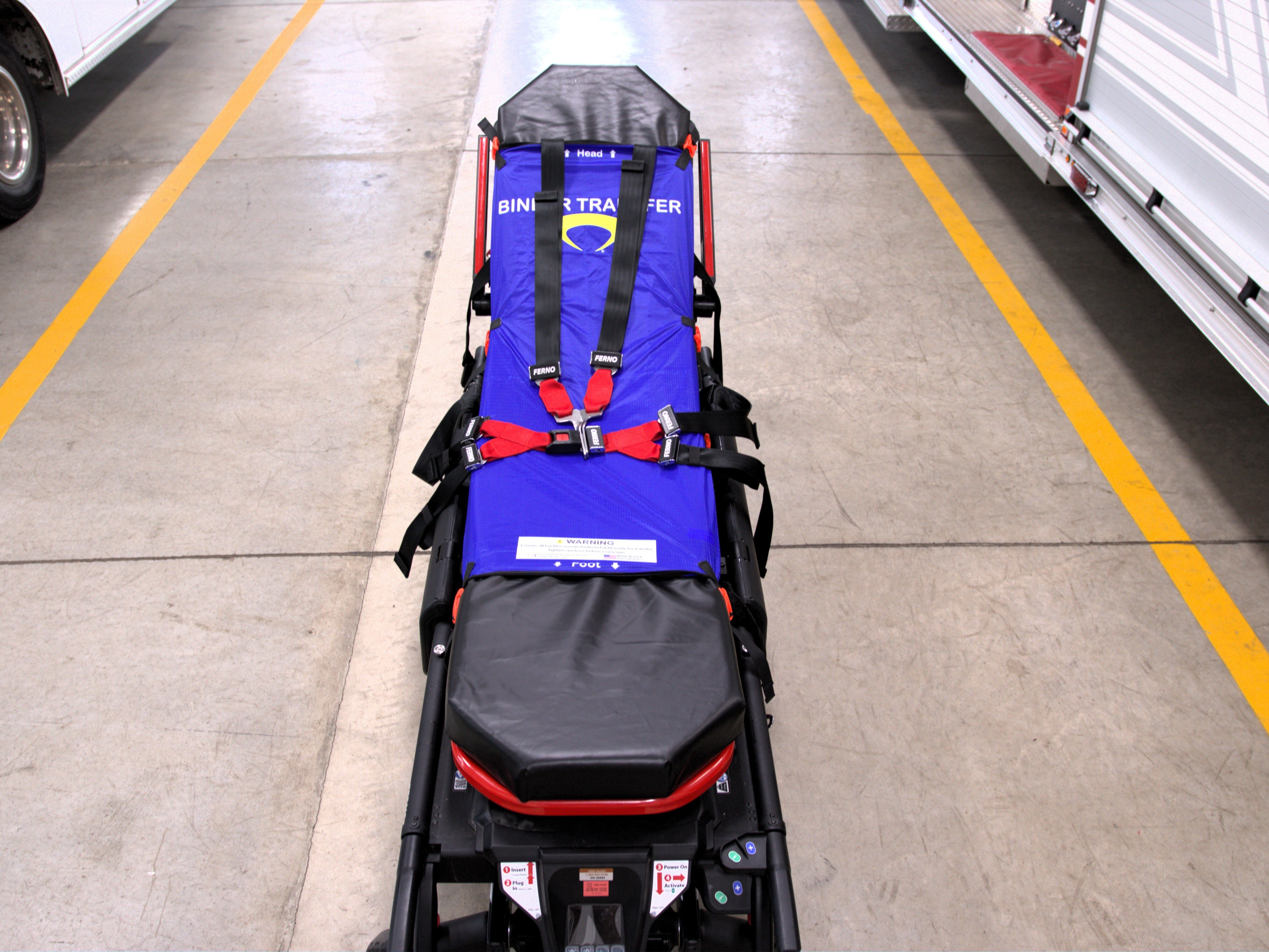 Binder Transfer - the world's first stretcher integrated slide sheet